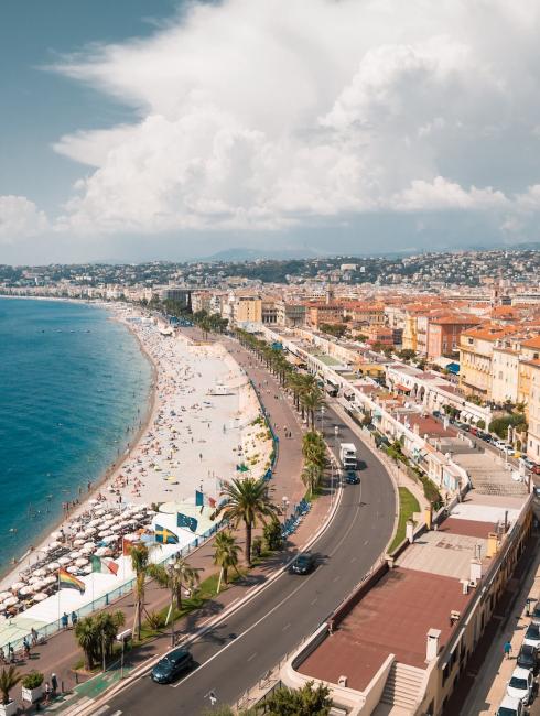 Nice baie des anges septembre