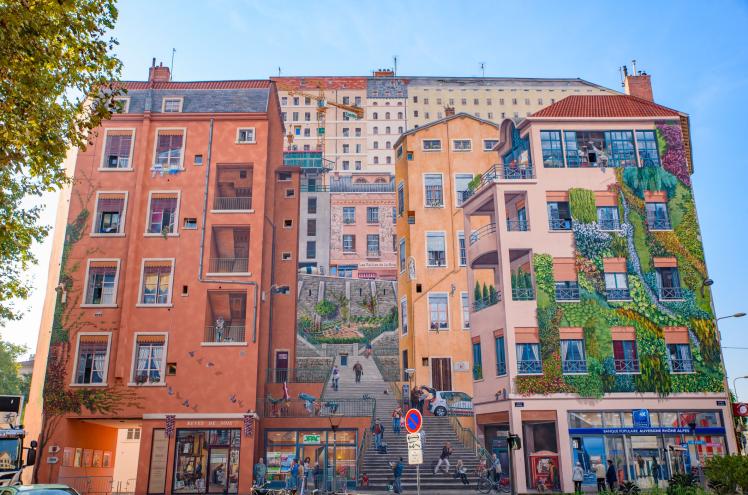 Mur des canutes Croix-rousse