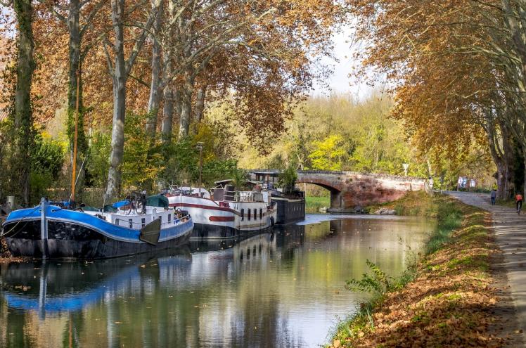 canal du midi peniche