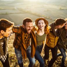 vacances en France entre amis