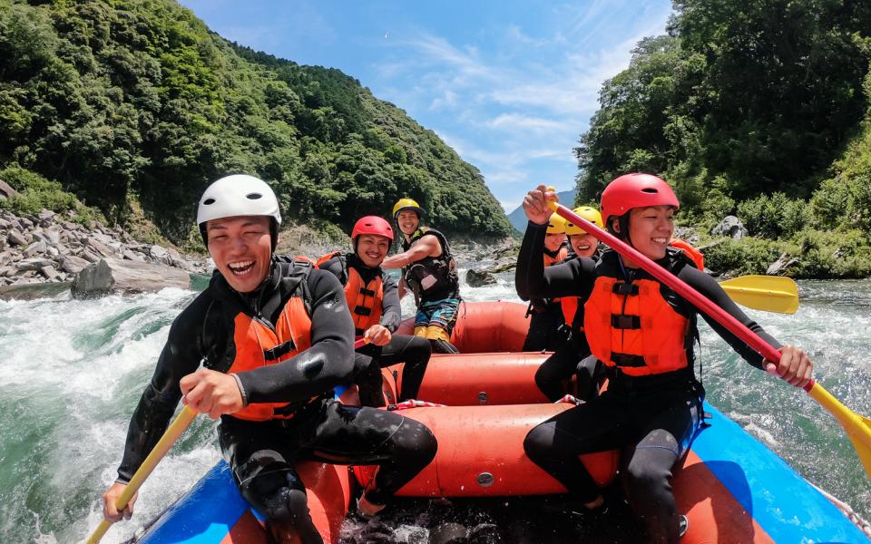 Descente rafting entre ami Verdon ANCV