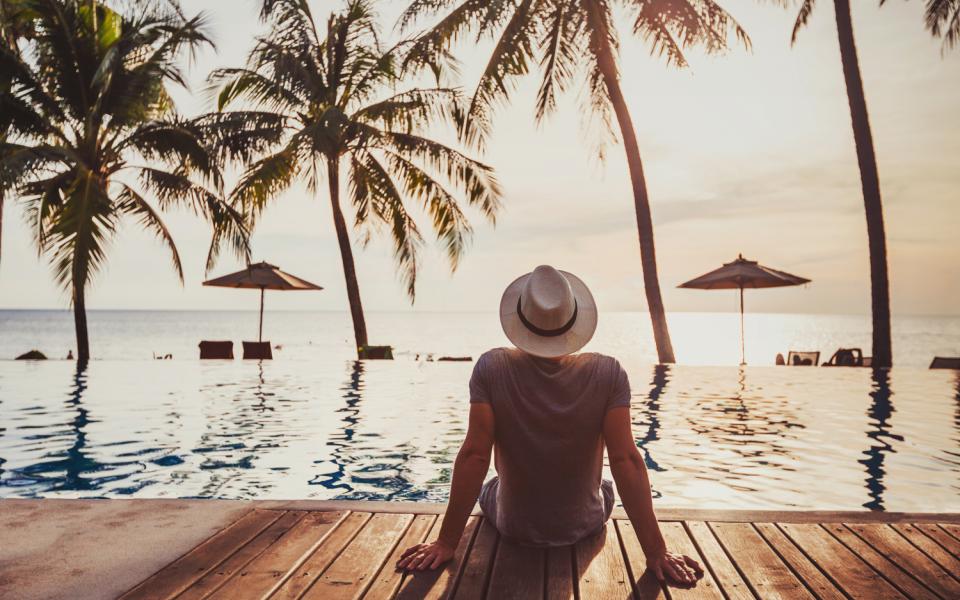 télétravail piscine hotel