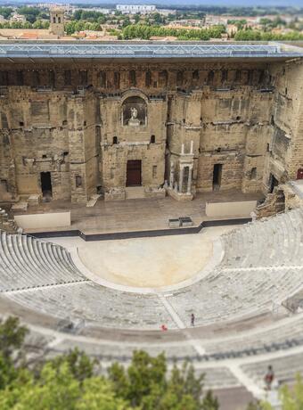 L’art romain au Théâtre antique d’Orange