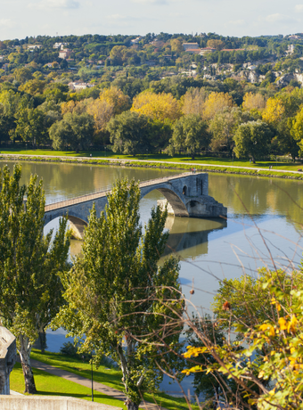 week end avignon ile barthelasse