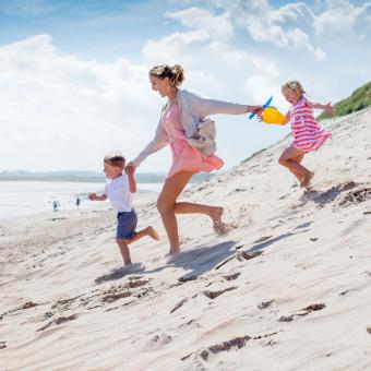 Dune du Pilat en famille